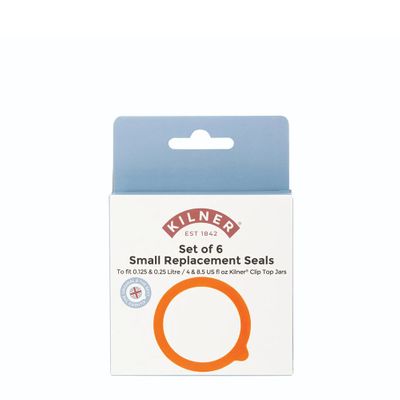 KILNER SMALL REPLACEMENT SEALS 0.125 6PK