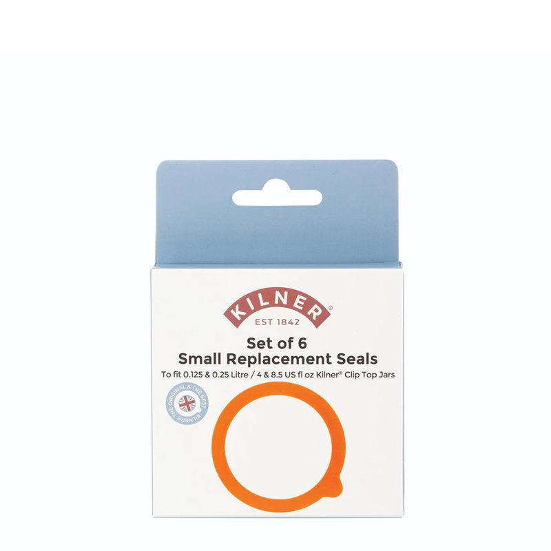 KILNER SMALL REPLACEMENT SEALS 0.125 6PK