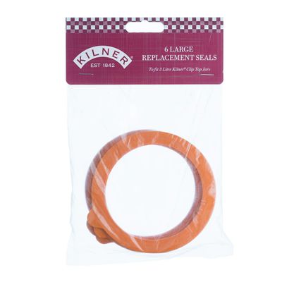 KILNER LGE REPLACEMENT SEALS SUIT 3LT 6PK