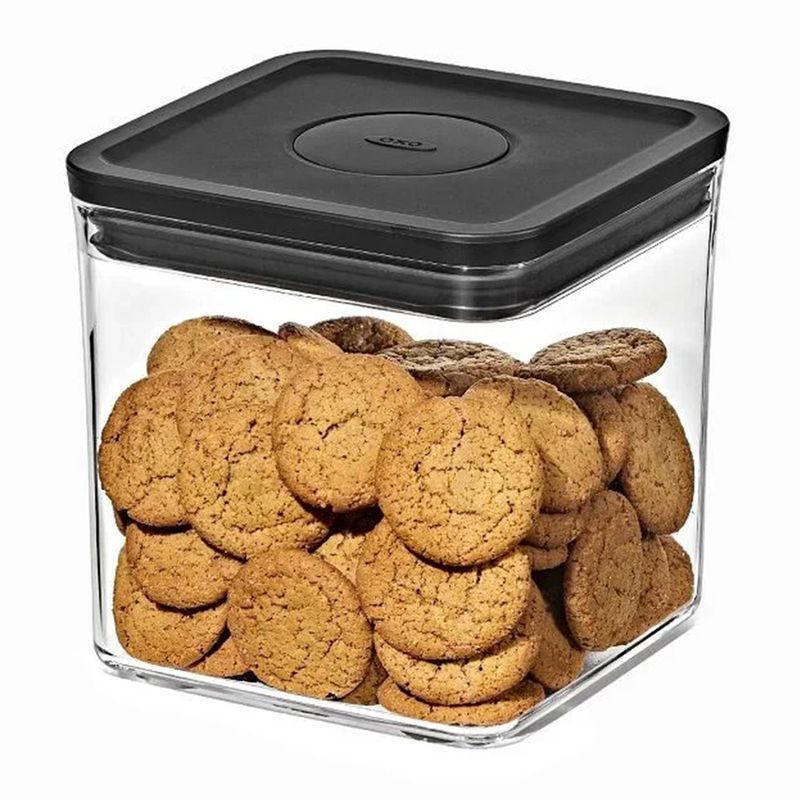 CANNISTER BIG SQ SHORT 2.6L BLACK, OXO POP