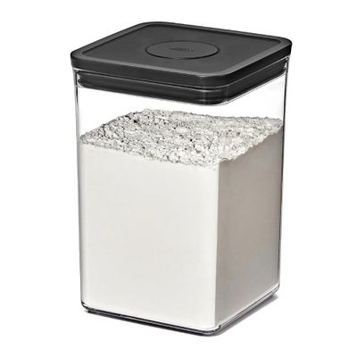 CANNISTER BIG SQ MEDIUM 4.2L BLACK, OXO POP