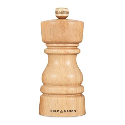 SALT MILL NAT BEECH 13CM, C&M LONDON