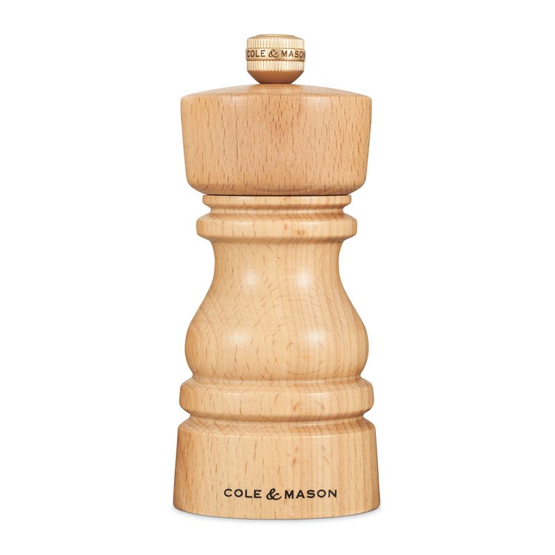 SALT MILL NAT BEECH 13CM, C&M LONDON