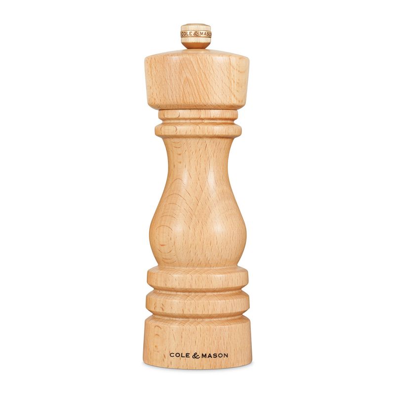 SALT MILL NAT BEECH 18CM, C&M LONDON