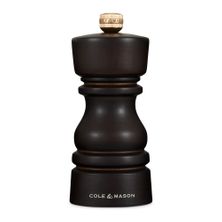 PEPPER MILL CHOCOLATE WOOD 13CM, C&M LONDON