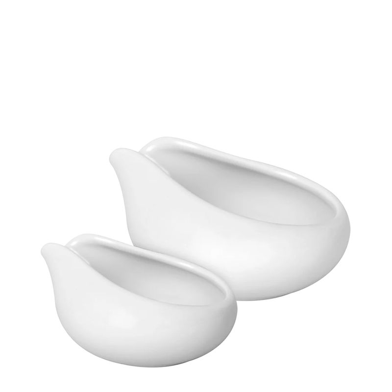 DOSING TRAY COFFEE SET OF 2  LOVERAMICS WHITE