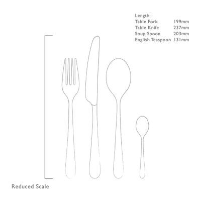 CUTLERY SET 24PCE RWD KINGHAM
