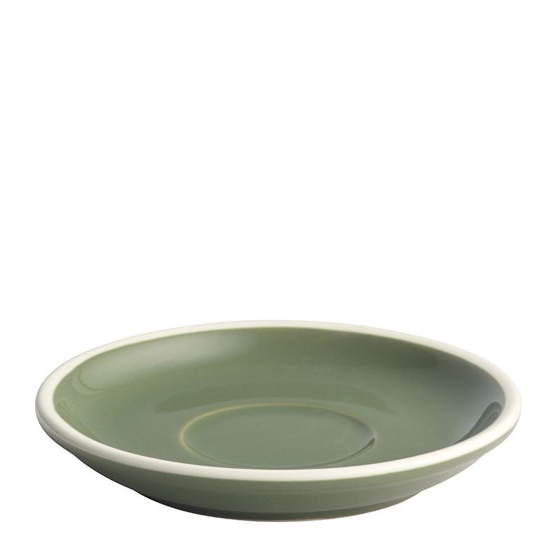 SAUCER ESPRESSO OLIVE 115MM, LUSSO