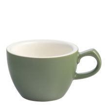 CUP FLAT WHITE OLIVE 150ML, LUSSO