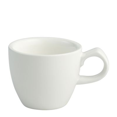 CUP ESPRESSO WHITE 90ML, LUSSO