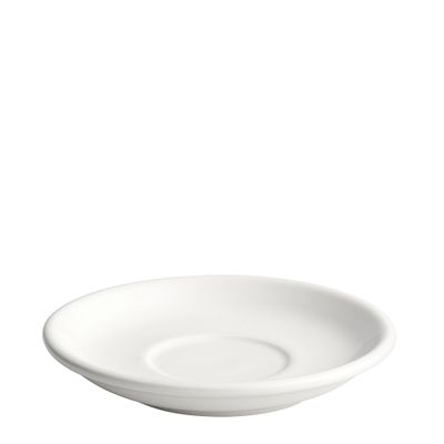 SAUCER ESPRESSO WHITE 115MM, LUSSO