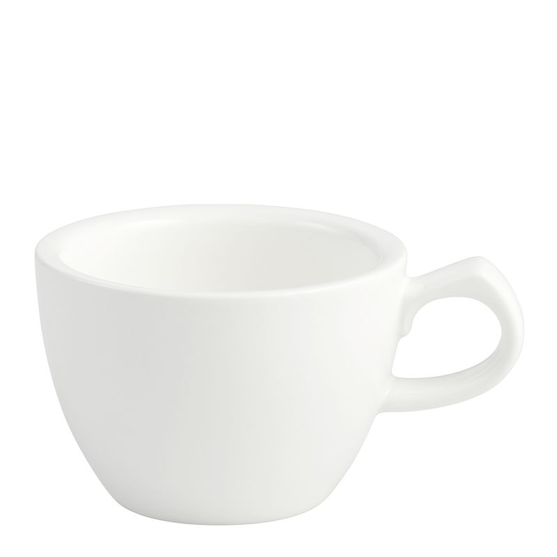 CUP FLAT WHITE WHITE 150ML, LUSSO