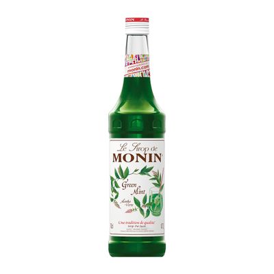 GREEN MINT SYRUP 700ML, MONIN