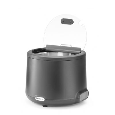 SOUP KETTLE BLACK 8L, HENDI