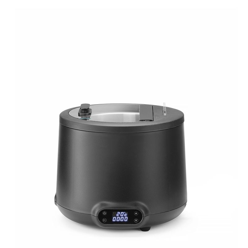SOUP KETTLE BLACK 8L, HENDI