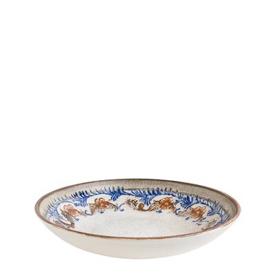 PLATE DEEP COUPE 23CM FLORAL BLOOM BONNA