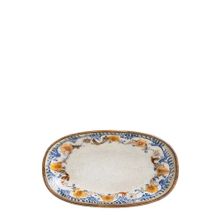 PLATTER OVAL COUPE 19X11CM, FLORAL GOURMET BONNA