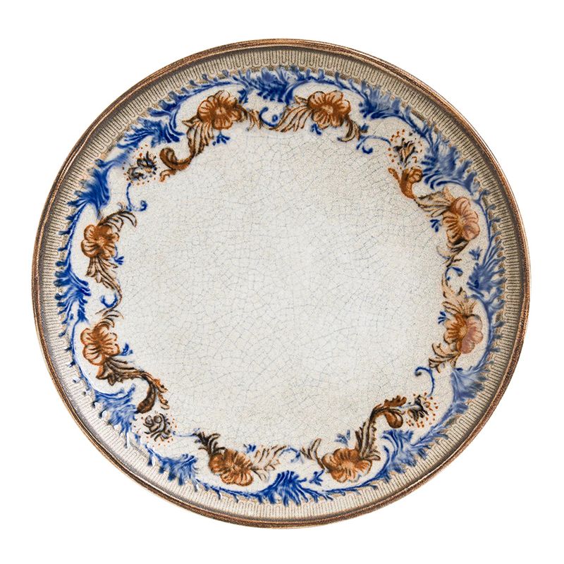 PLATE FLAT 270MM, FLORAL GOURMET BONNA