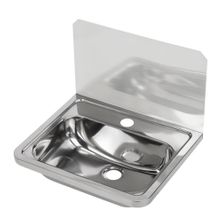 HAND BASIN 300MM S-BK & BRACKETS X1 TAP HOLE