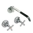 CLEANERS SINK ARM W/CROSS HNDL WALL STOP