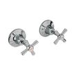 CLEANERS SINK ARM W/CROSS HNDL WALL STOP