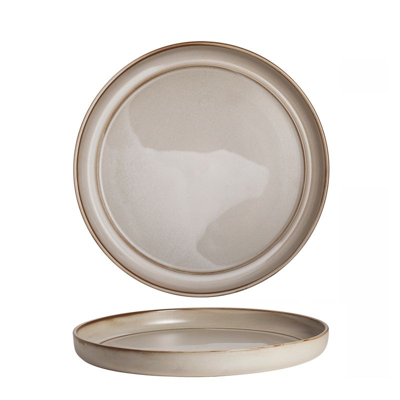 PLATE WALLED 260MM POTTR FIRE SMOKE