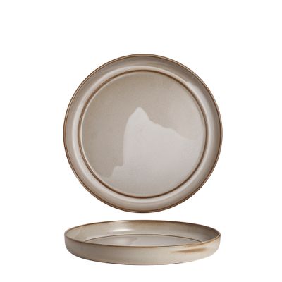 PLATE WALLED 230MM POTTR FIRE SMOKE