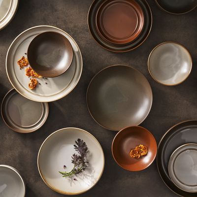 PLATE WALLED 170MM POTTR FIRE SMOKE