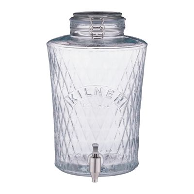 DRINK DISPENSER CLIP TOP 8LT, KILNER