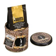 MOKA AUDACE + TIN LEOPARDO D&G, BIALETTI
