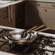 FRYPAN SET 3PCE S/S BRASS HANDLE MADE IN