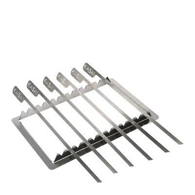 SKEWER RACK W/ 6 SKEWERS FOR LITTLE GRILL, KASAI KONRO
