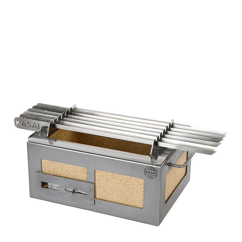 SKEWER RACK W/ 6 SKEWERS FOR NANO PRO GRILL, KASAI KONRO