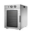 FOOD DEHYDRATOR S/STEEL 12 TRAY, PRO LINE