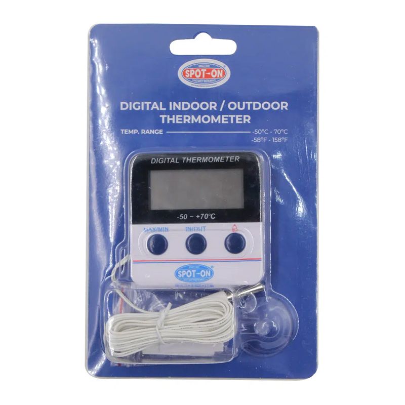 THERMOMETER  DIGITAL FRIDGE/FREEZER -50 TO 70, SPOT ON