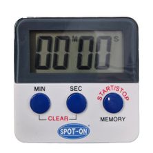 TIMER DIGITAL DISPLAY COUNT UP/DOWN, SPOT ON