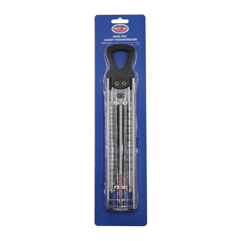 CANDY DEEP FRY THERMOMETER GLASS, SPOT ON