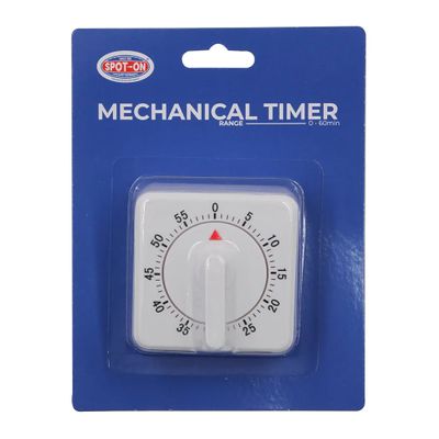 MECHANICAL TIMER 0-60MIN, SPOT ON