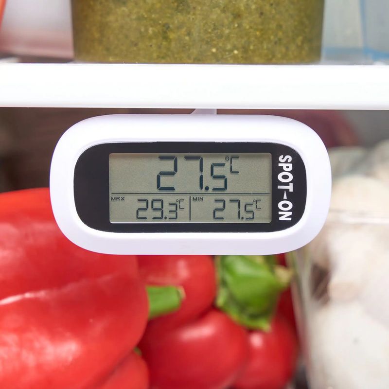 THERMOMETER FRIDGE/FREEZER DIGITAL, SPOT ON