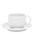 SAUCER UNIVERSAL WHITE 146MM AFC FLINDERS HEALTHCARE