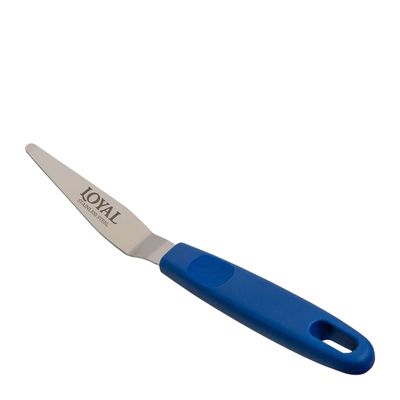 SPATULA TAPERED PLASTIC HNDL 10CM, LOYAL