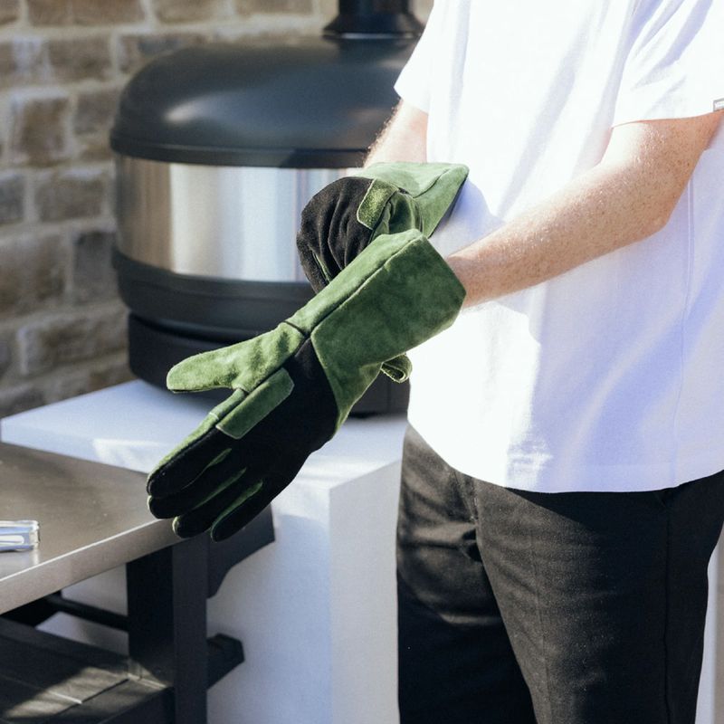 GLOVES HEAT RESISTANT OLIVE, GOZNEY