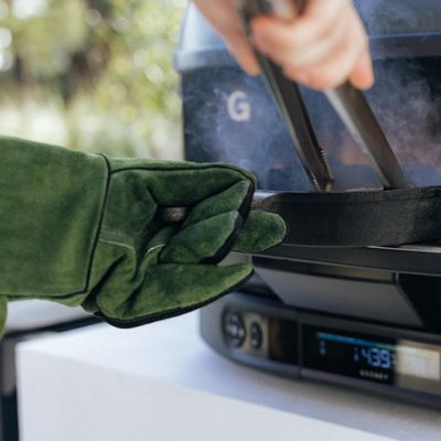 GLOVES HEAT RESISTANT OLIVE, GOZNEY