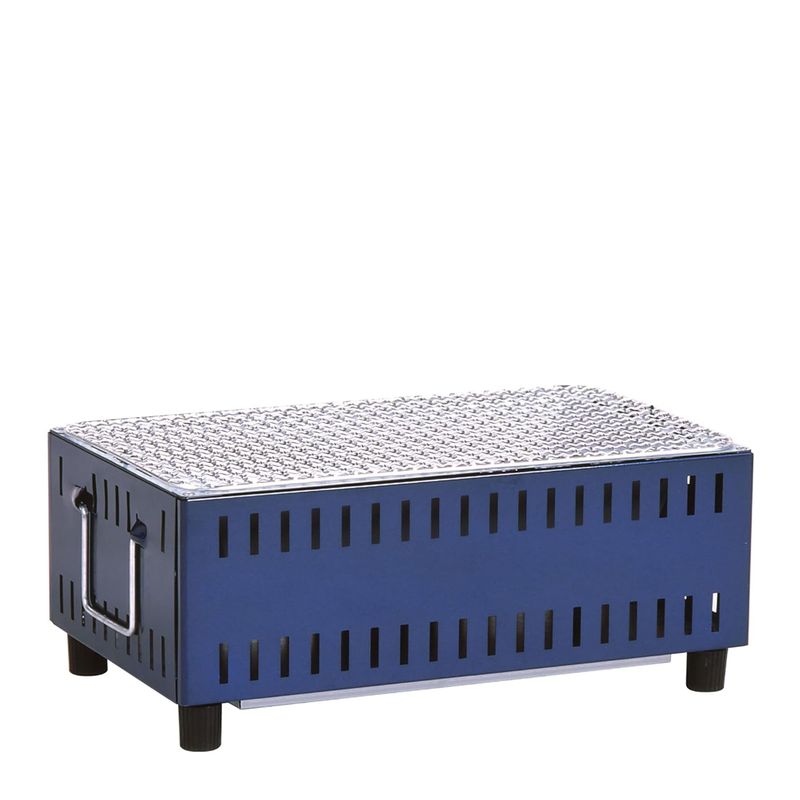 BARBEQUE GRILL CHARCOAL BLUE TABLETOP GREEN LIFE
