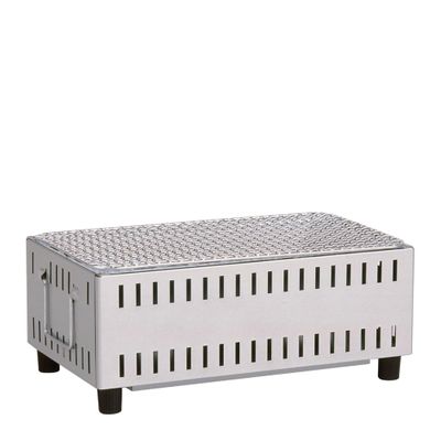 BARBEQUE GRILL CHARCOAL SILVER TABLETOP GREEN LIFE