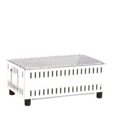 BARBEQUE GRILL CHARCOAL WHITE TABLETOP GREEN LIFE