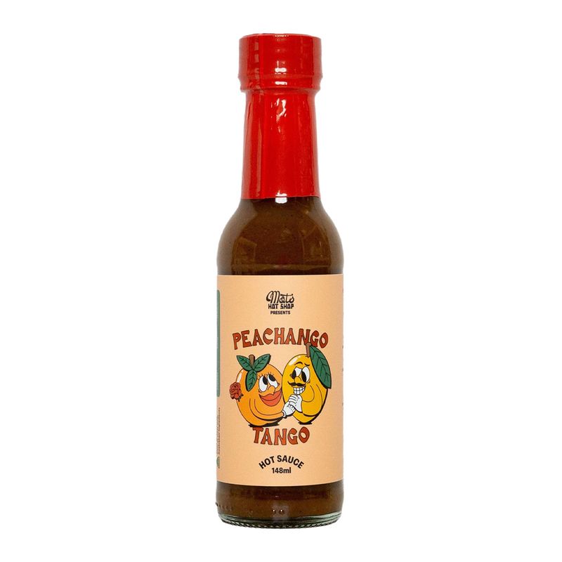 PEACHANGO TANGO HOT SAUCE 148ML, MATS