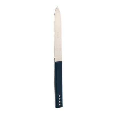 STEAK KNIFE NAVY AND SILVER, KROF SNGL