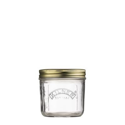 PRESERVE JAR WIDE MOUTH 200ML, KILNER
