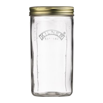 PRESERVE JAR WIDE MOUTH 1L, KILNER